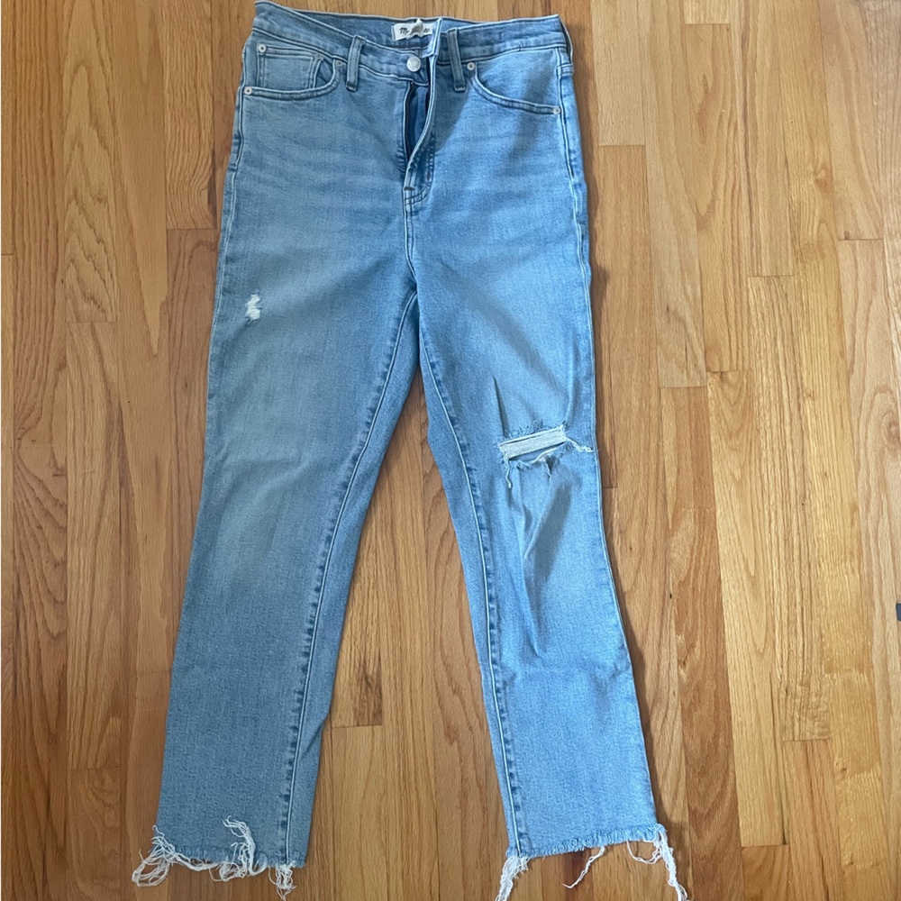 Madewell Distressed Perfect Vintage Jeans